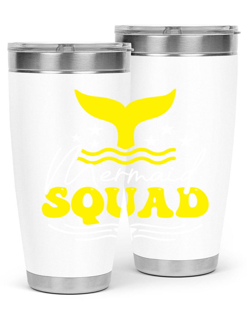 Mermaid Squad 377#- mermaid- Tumbler