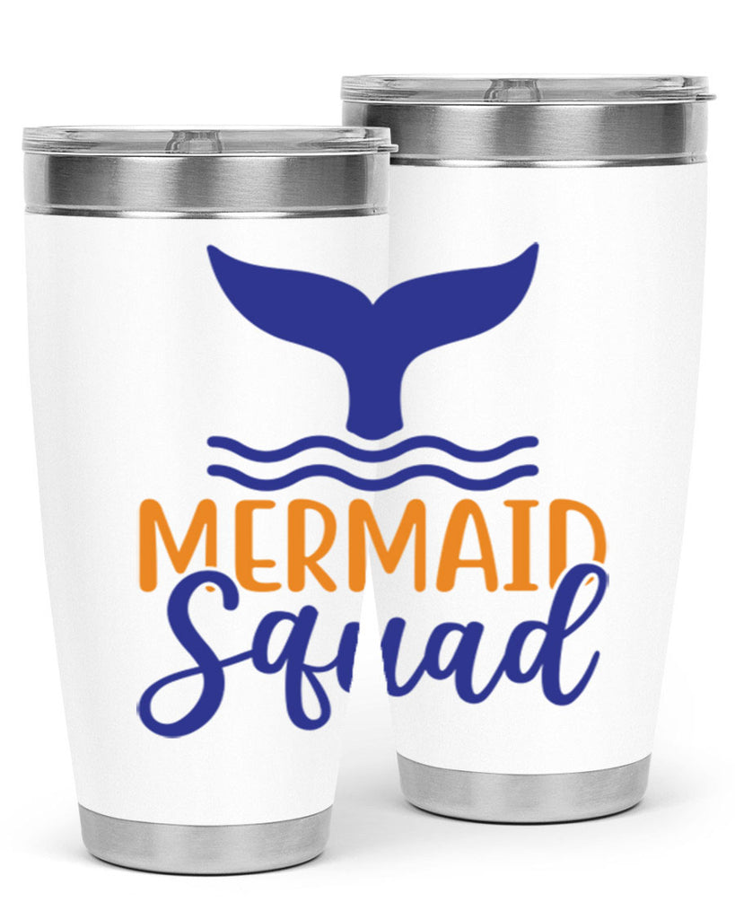 Mermaid Squad 379#- mermaid- Tumbler