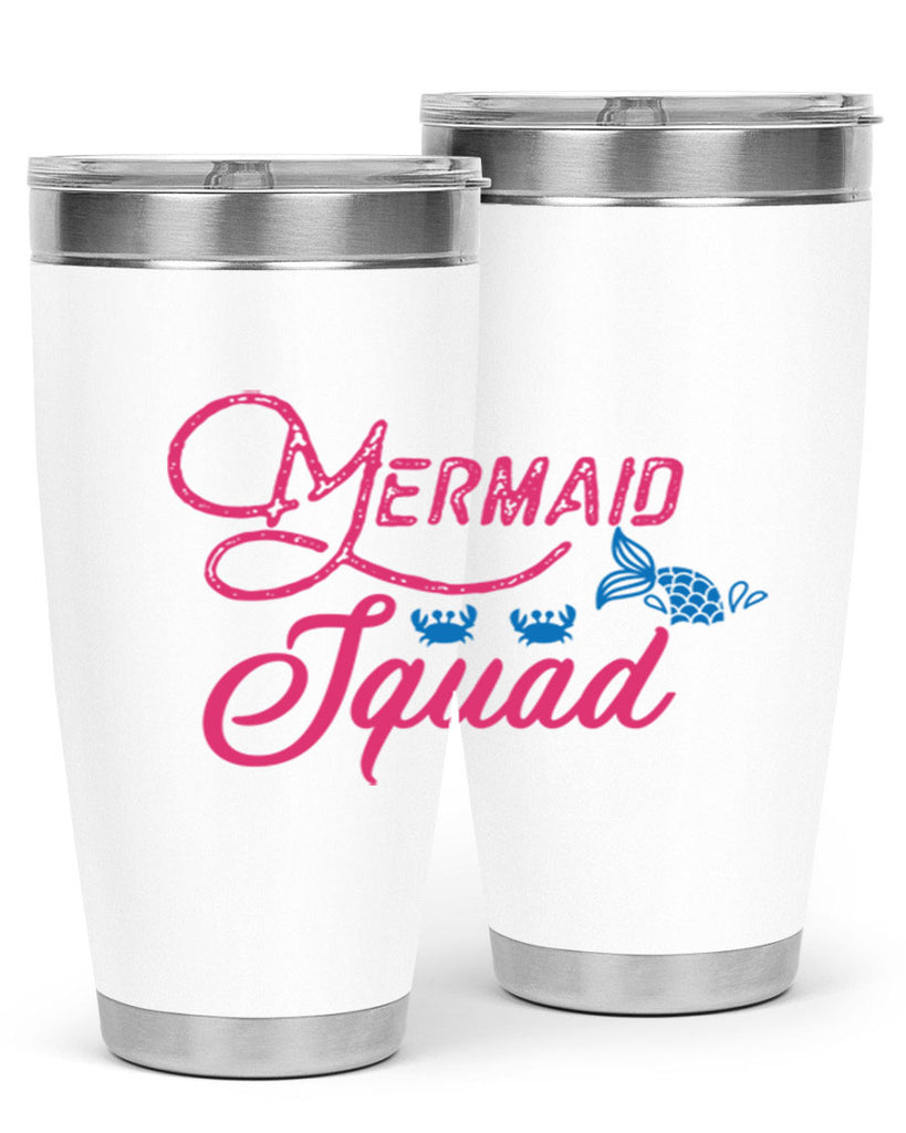 Mermaid Squad 383#- mermaid- Tumbler