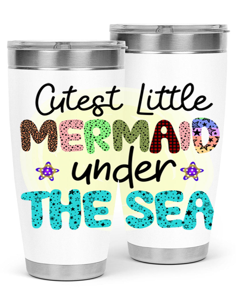 Mermaid Tshirt design 452#- mermaid- Tumbler