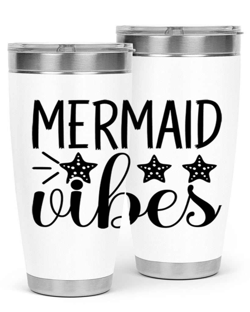 Mermaid Vibes 457#- mermaid- Tumbler