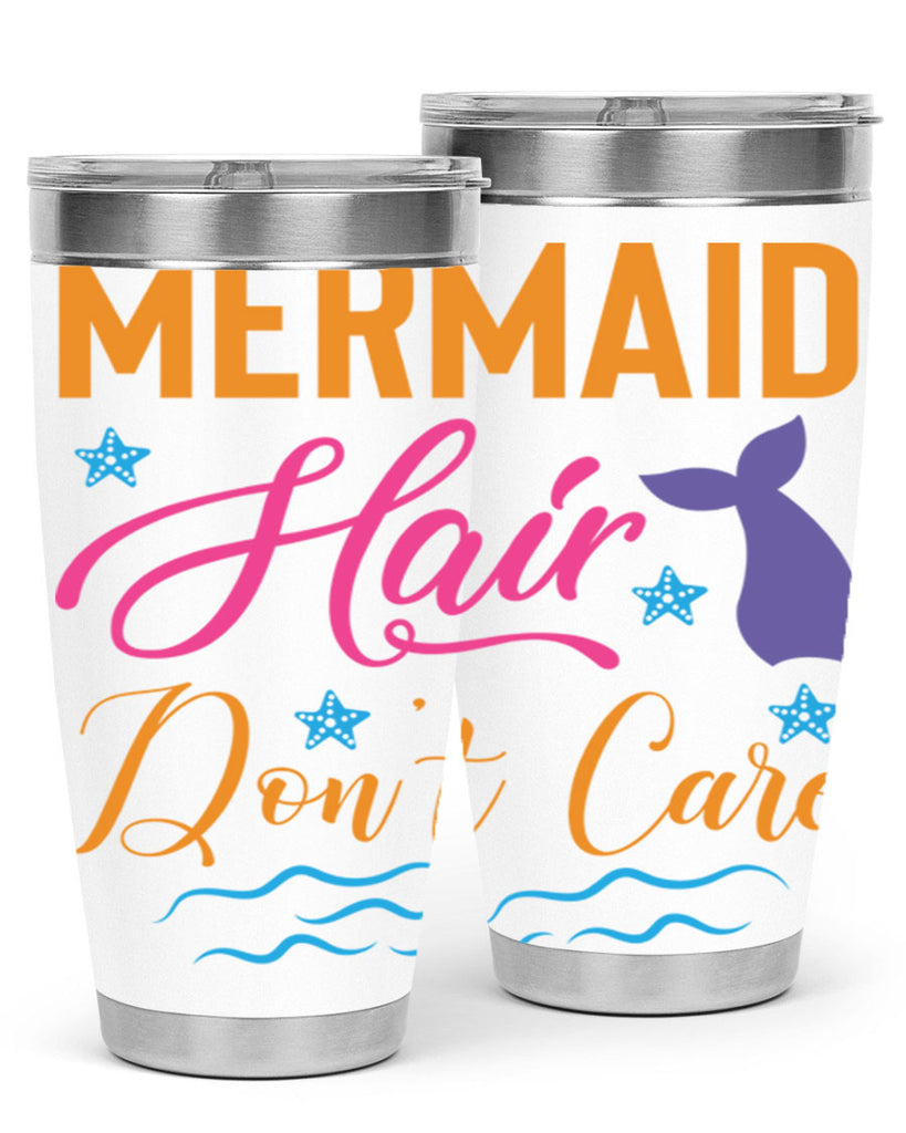 Mermaid hair dont care 414#- mermaid- Tumbler