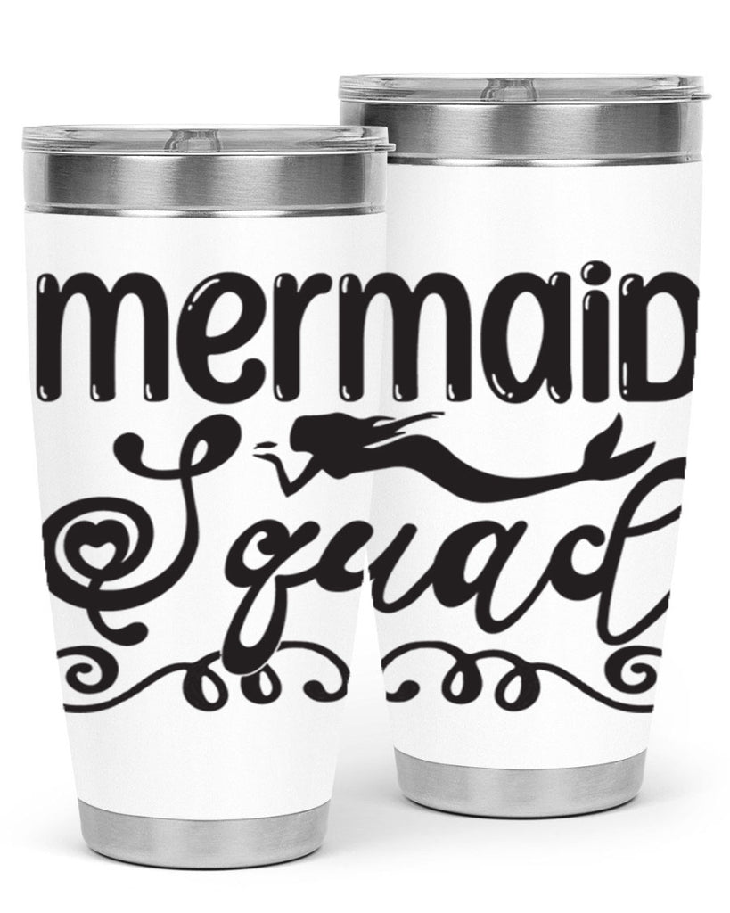 Mermaid squad 446#- mermaid- Tumbler