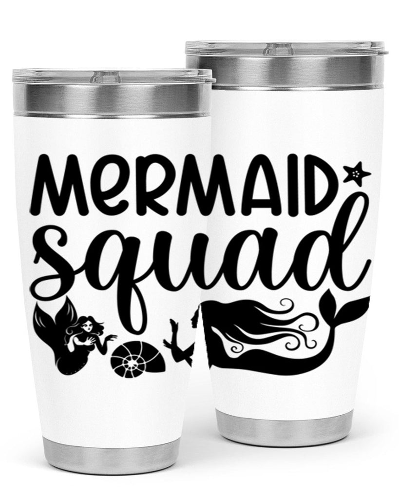 Mermaid squad 447#- mermaid- Tumbler