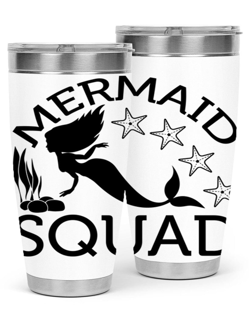 Mermaid squad 448#- mermaid- Tumbler