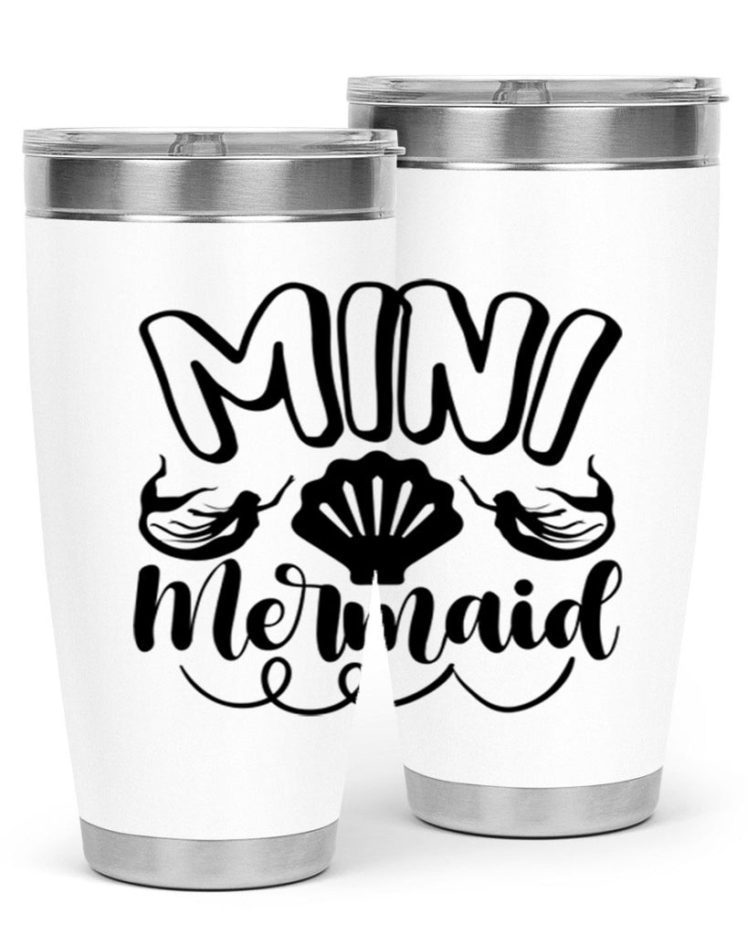 Mini mermaid 506#- mermaid- Tumbler