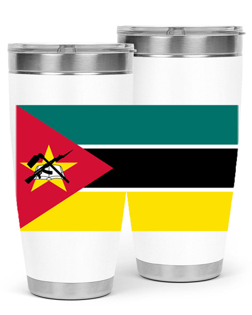 Mozambique 80#- world flags- Tumbler
