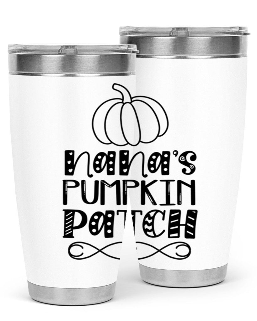 Nana s Pumpkin Patch 439#- fall- Tumbler