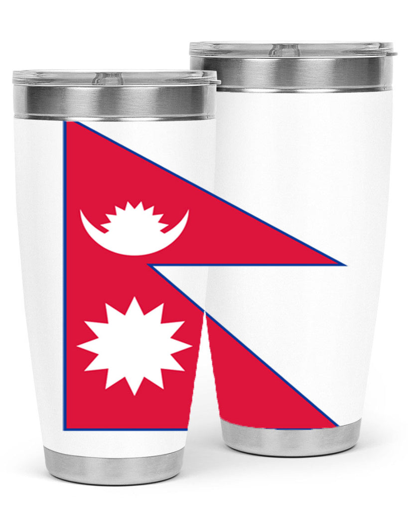 Nepal 76#- world flags- Tumbler