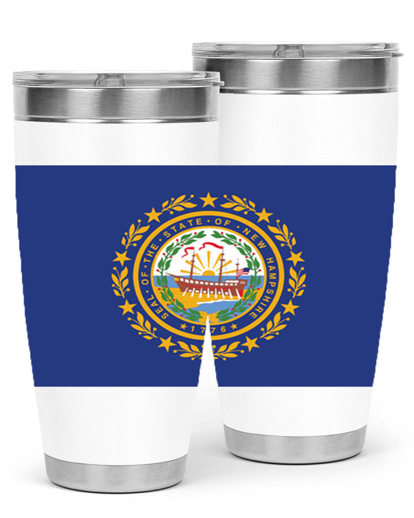 New Hampshire 23#- Us Flags- Tumbler