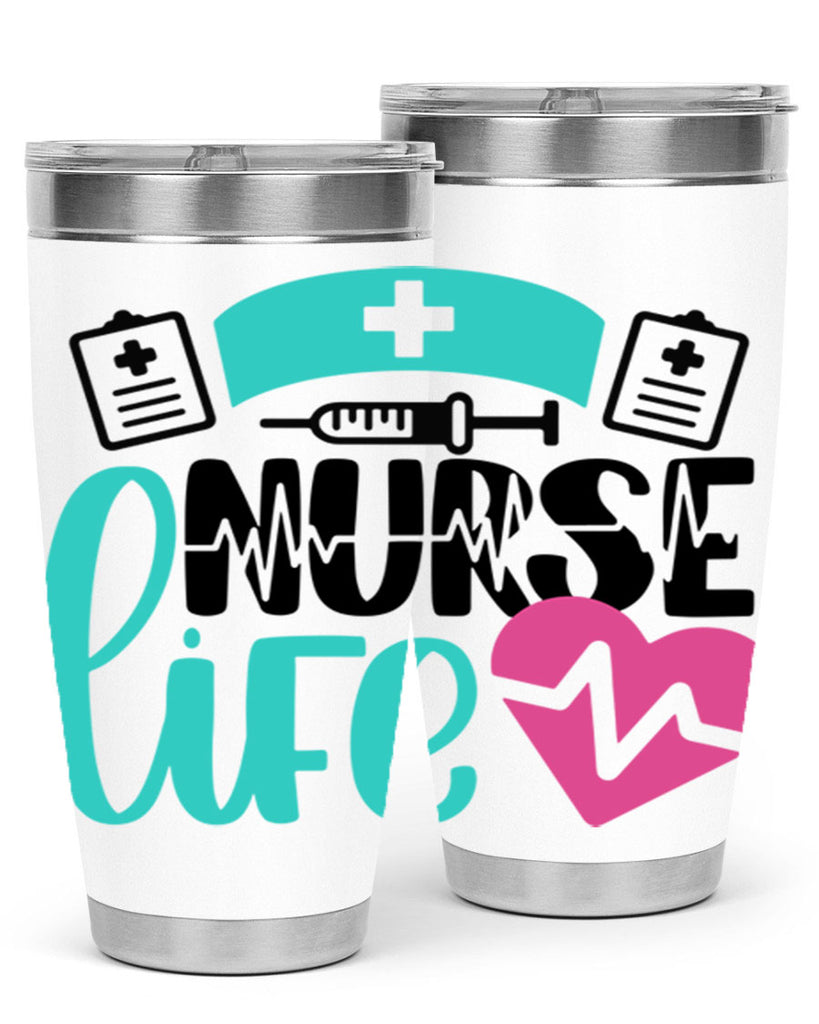 Nurse Life Style Style 106#- nurse- tumbler