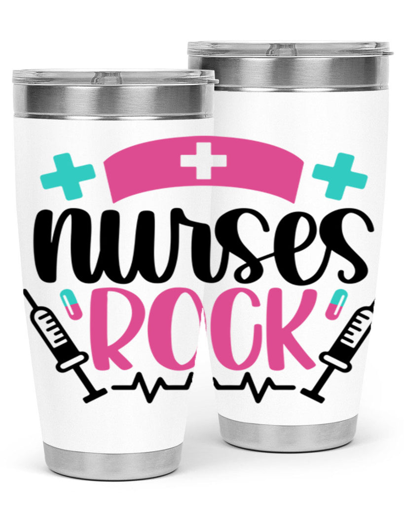 Nurses Rock Style Style 79#- nurse- tumbler
