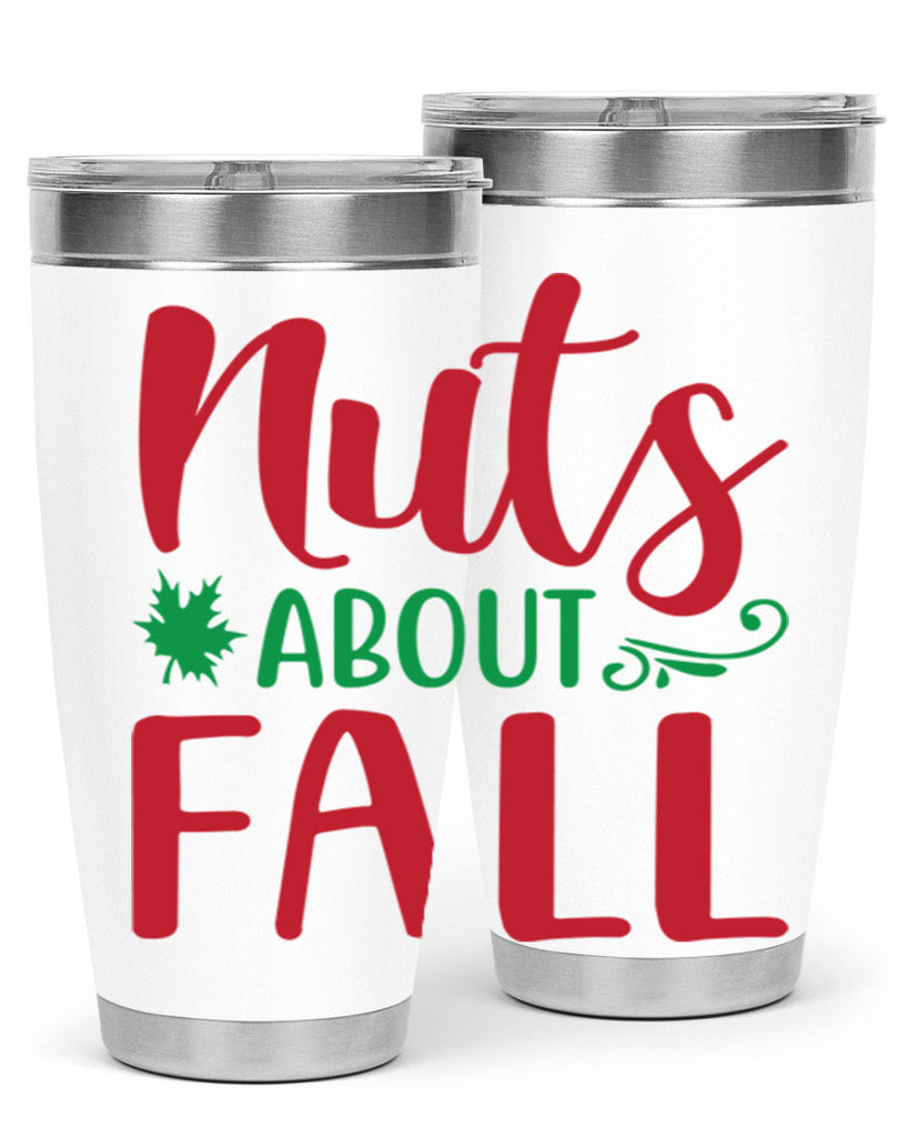 Nuts About Fall 443#- fall- Tumbler