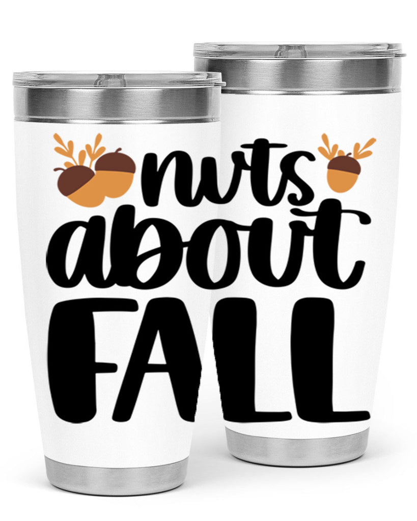 Nuts About Fall 503#- fall- Tumbler