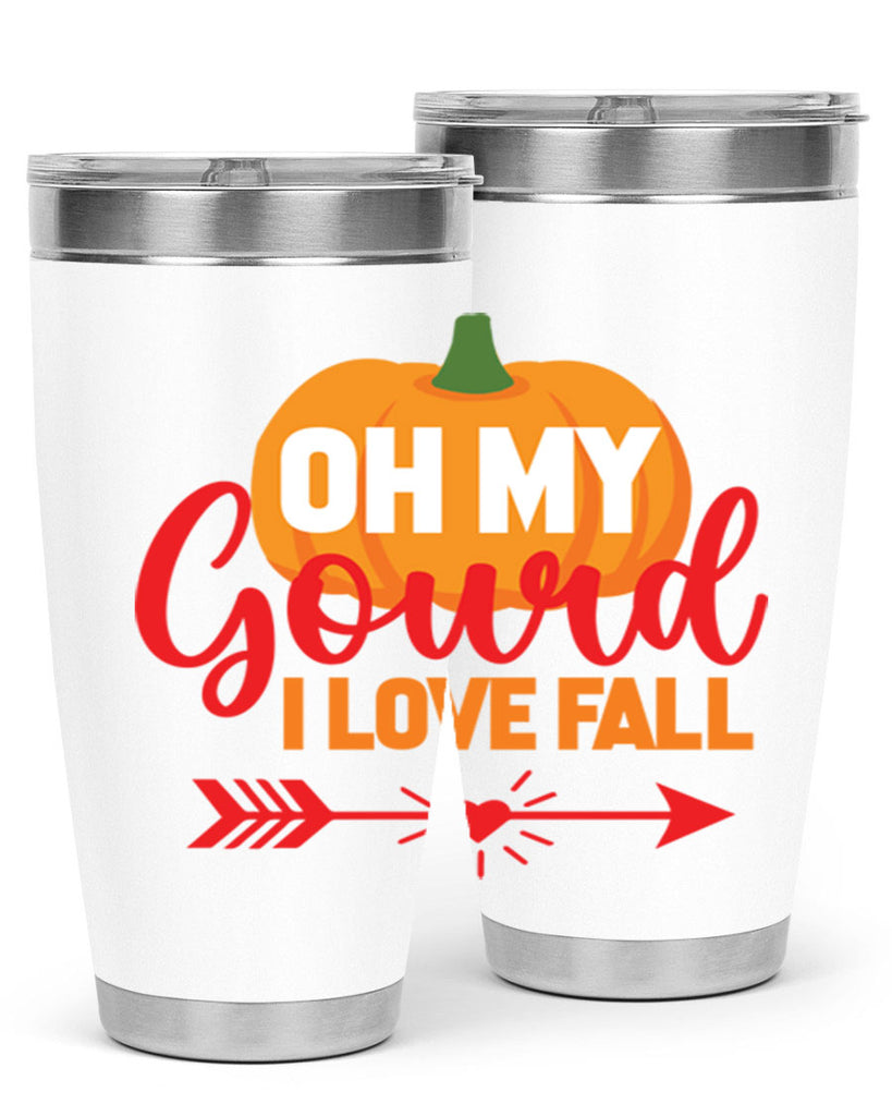 OhMyGourdILove 459#- fall- Tumbler