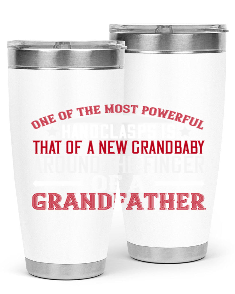 One of the most powerful handclasps 69#- grandpa - papa- Tumbler