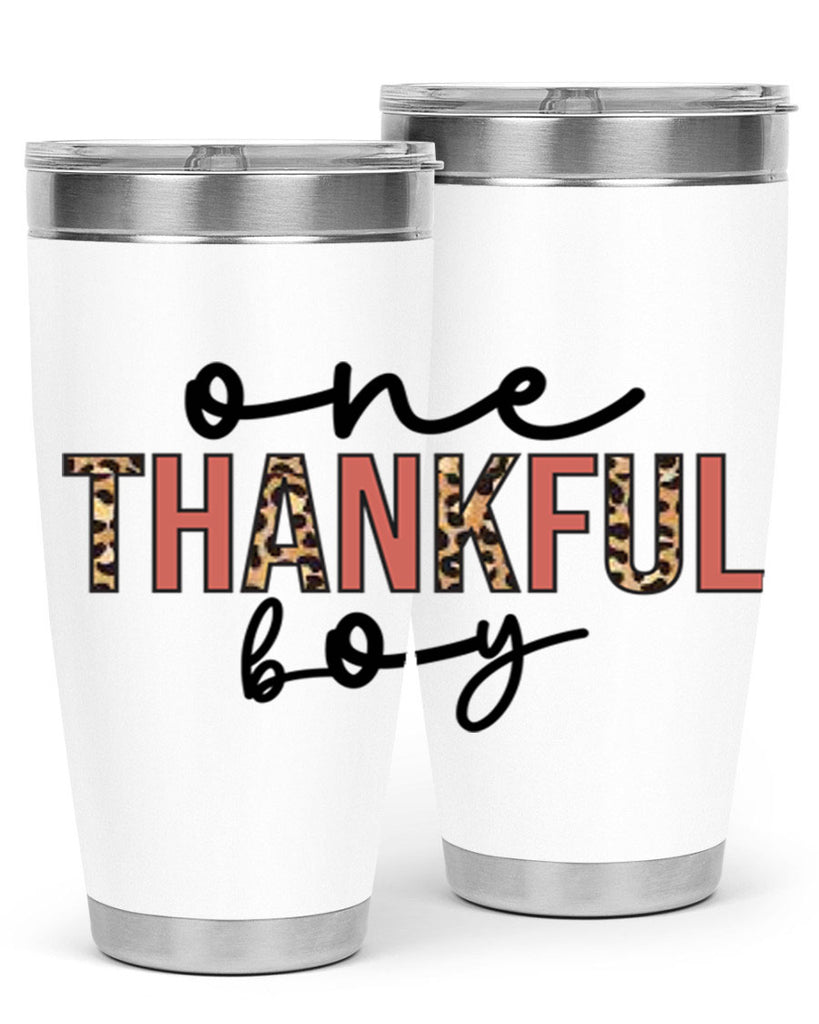One thankful boy 462#- fall- Tumbler