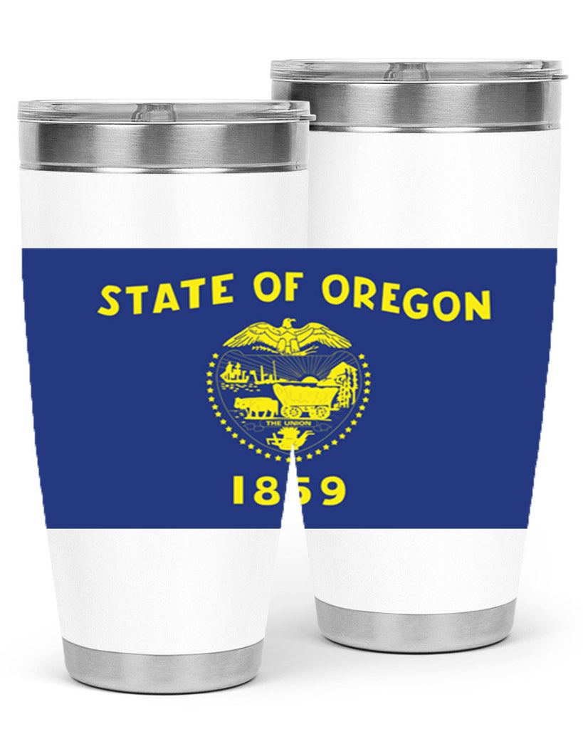 Oregon 15#- Us Flags- Tumbler