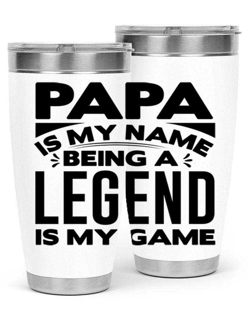 Papa 125#- grandpa - papa- Tumbler