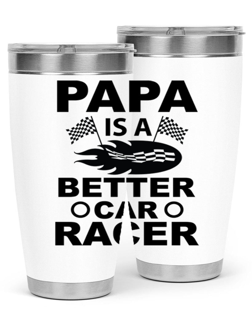 Papa Is a Better cara 115#- grandpa - papa- Tumbler