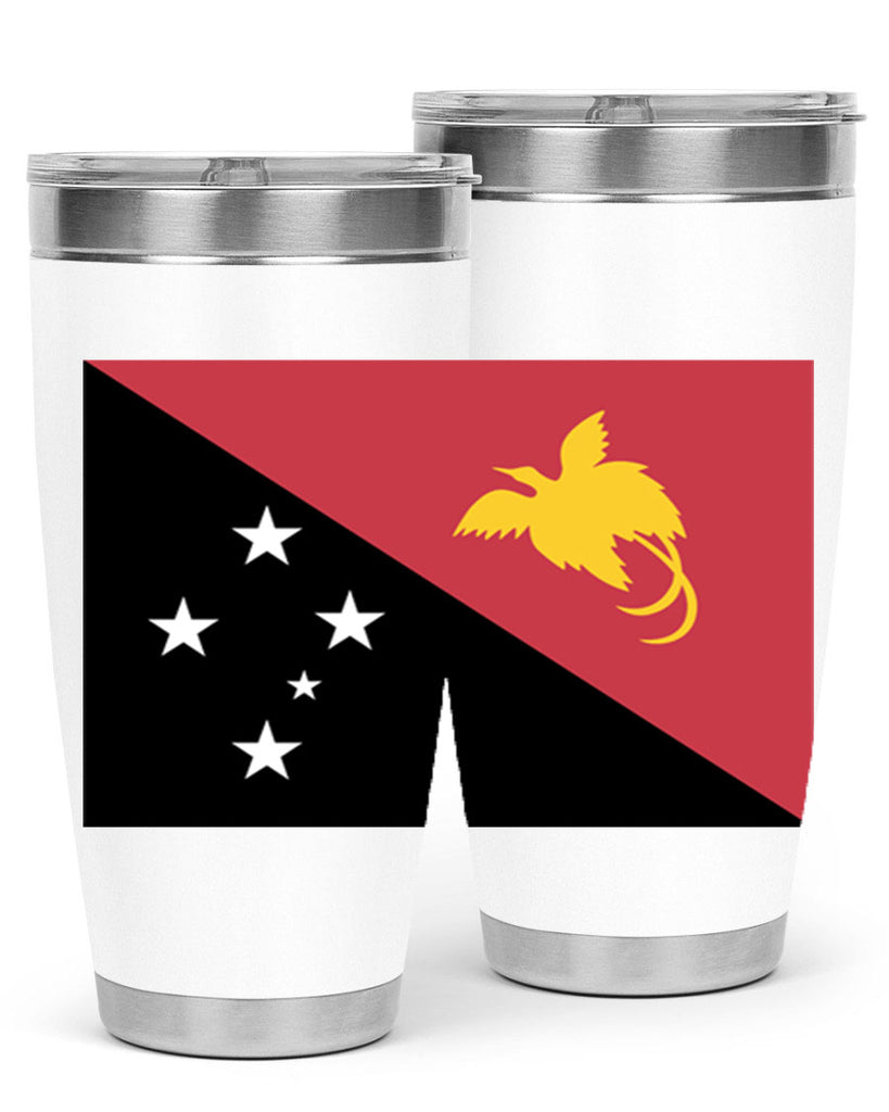 Papua New Guinea 62#- world flags- Tumbler