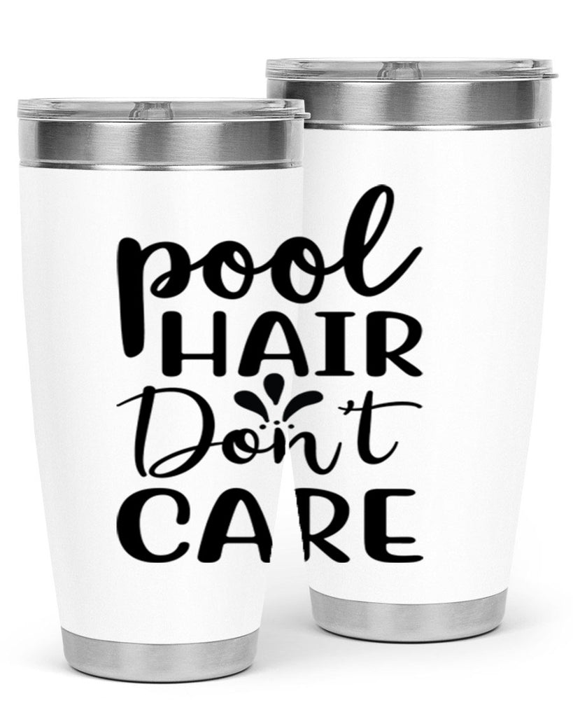 Pool hair dont care 544#- mermaid- Tumbler