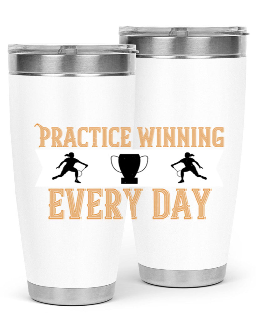 Practice winning every day 1922#- badminton- Tumbler