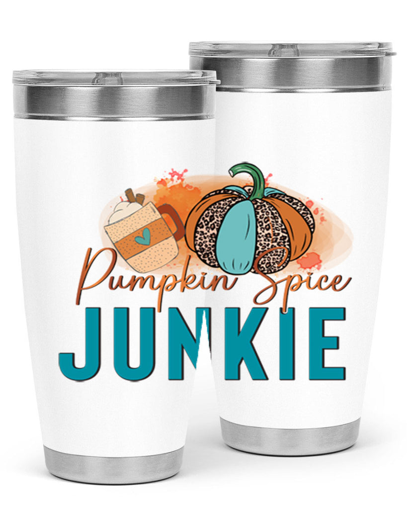 Pumpkin Spice Junkie 550#- fall- Tumbler