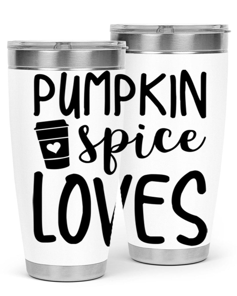 Pumpkin Spice Loves 555#- fall- Tumbler