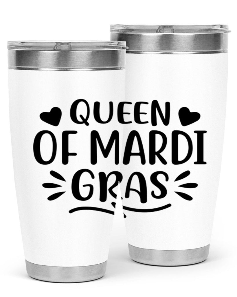 Queen Of Mardi Gras 133#- fashion- Cotton Tank