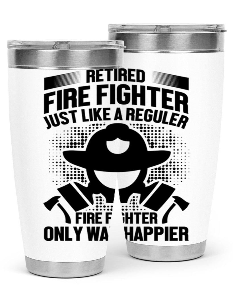 Retired fire Style 40#- fire fighter- tumbler