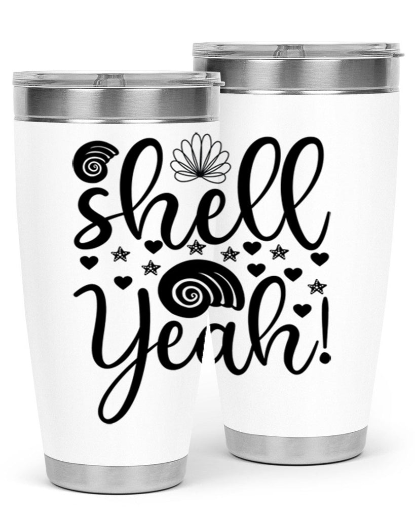 SHELL YEAH design 598#- mermaid- Tumbler