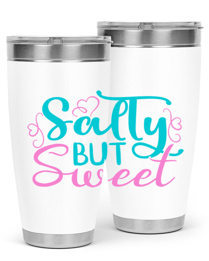 Salty But Sweet 565#- mermaid- Tumbler