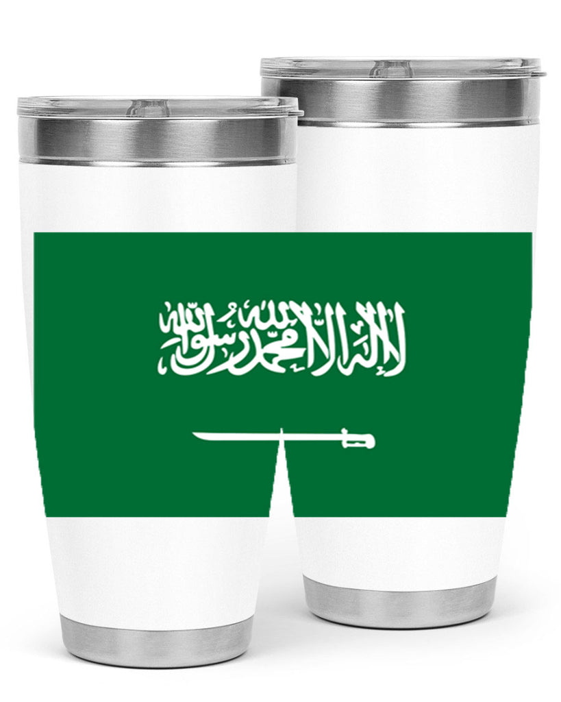 Saudi Arabia 46#- world flags- Tumbler