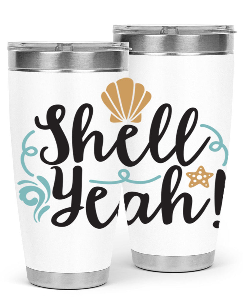 Shell Yeah 592#- mermaid- Tumbler