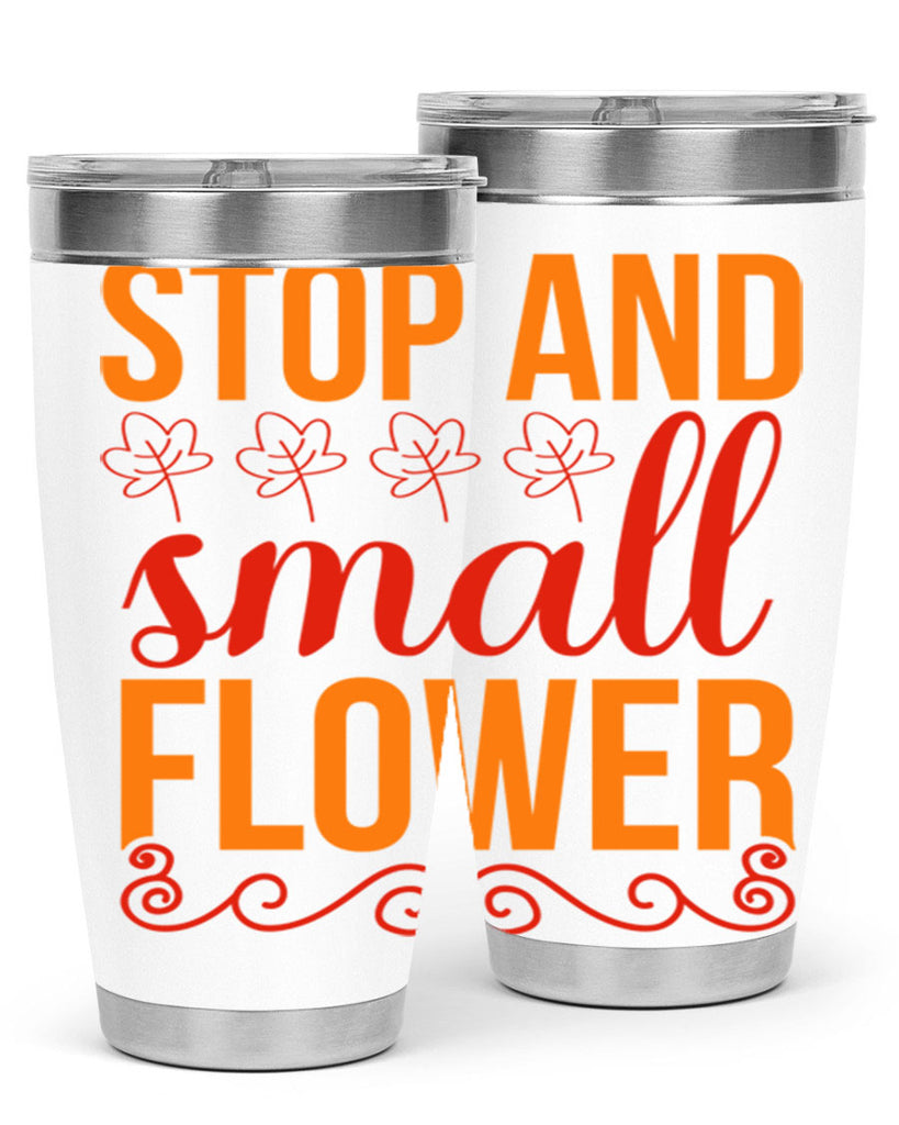 Stop and small flower 522#- spring- Tumbler