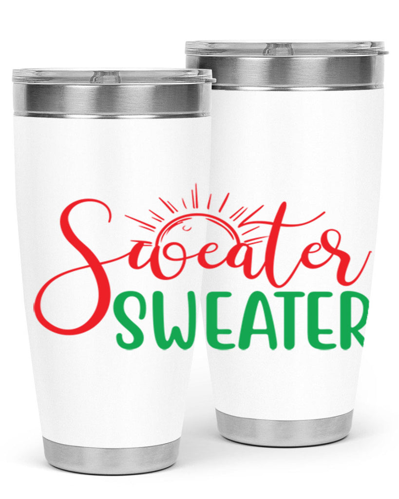 Sweater Weather 583#- fall- Tumbler