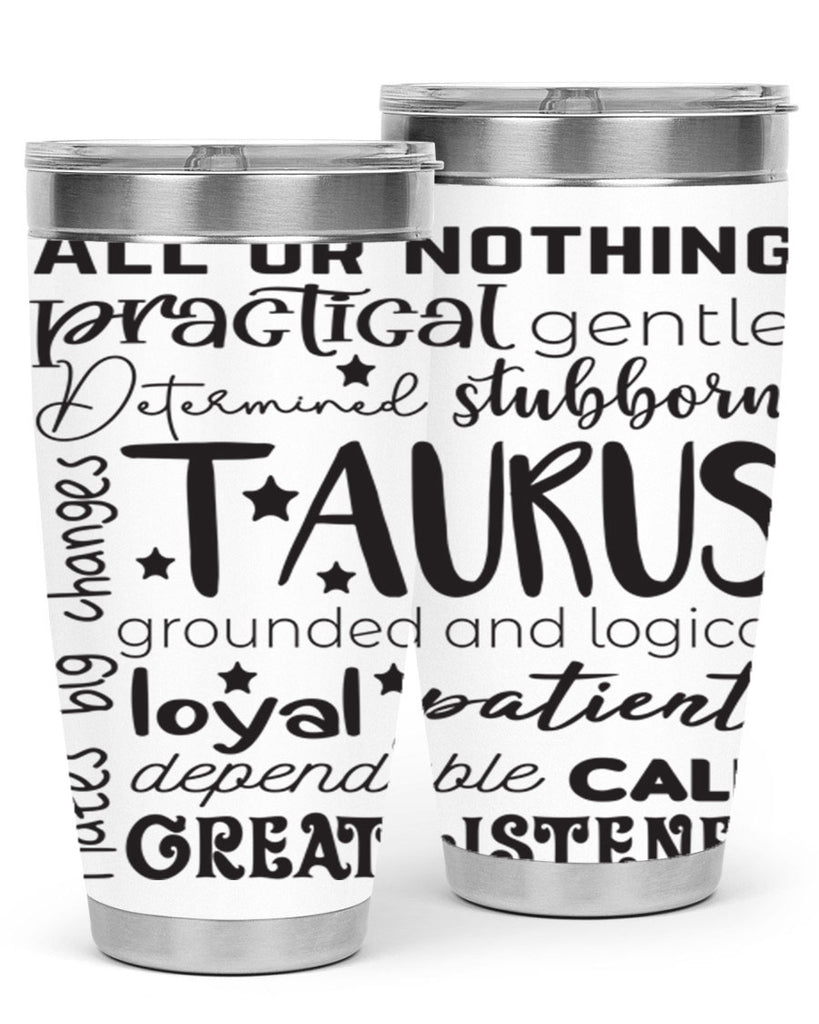 Taurus 573#- zodiac- Tumbler