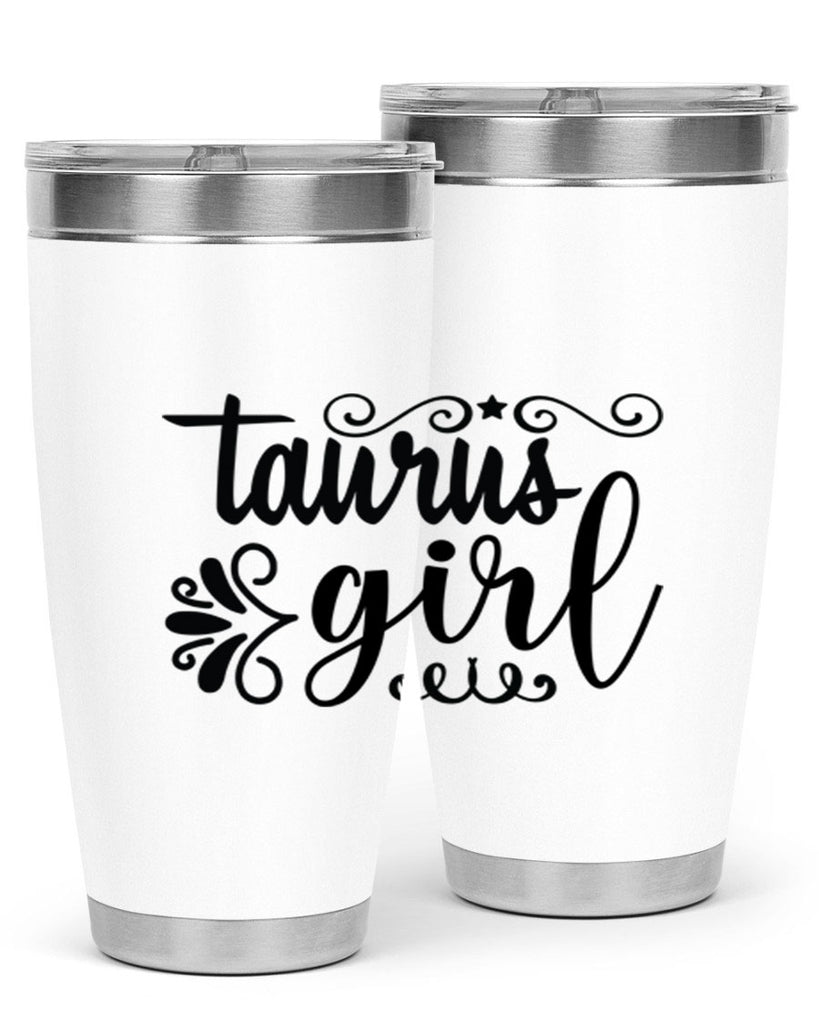 Taurus girl 499#- zodiac- Tumbler