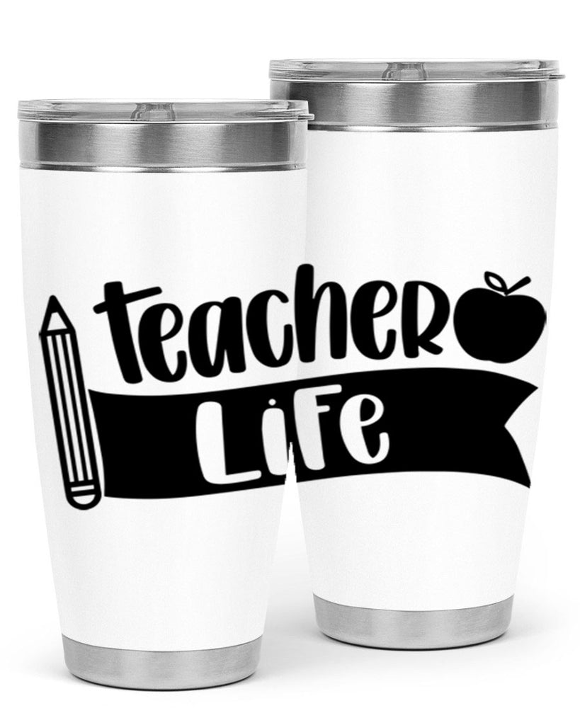 Teacher Life Style 52#- teacher- tumbler