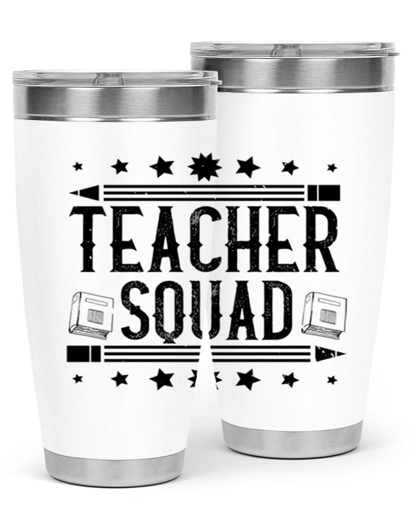 Teacher squad Style 14#- teacher- tumbler