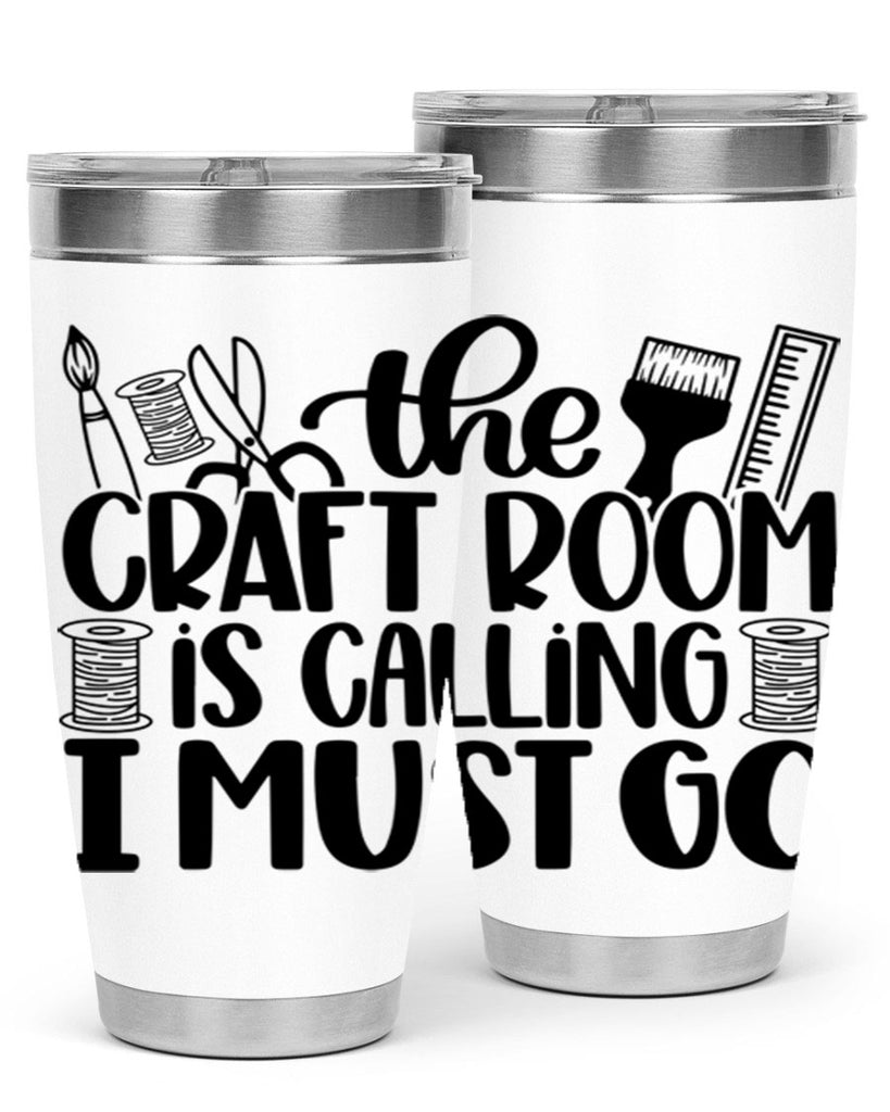 The Craft Room Is Calling 6#- crafting- Tumbler