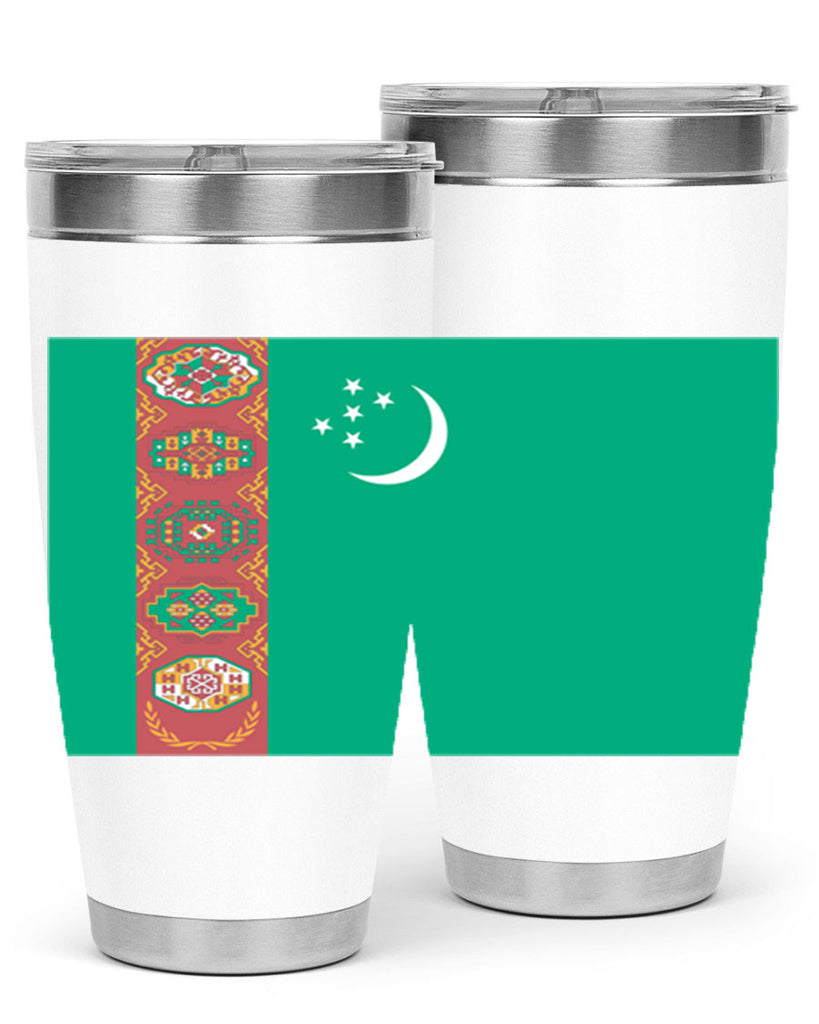 Turkmenistan 16#- world flags- Tumbler
