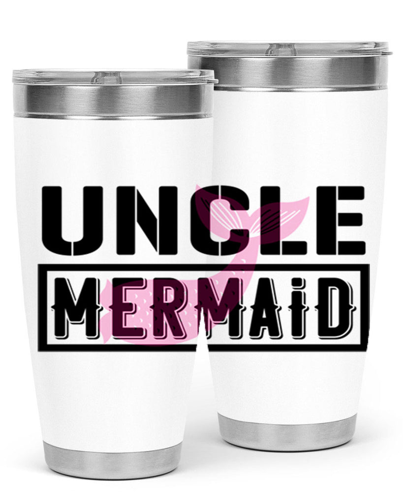 Uncle mermaid 634#- mermaid- Tumbler