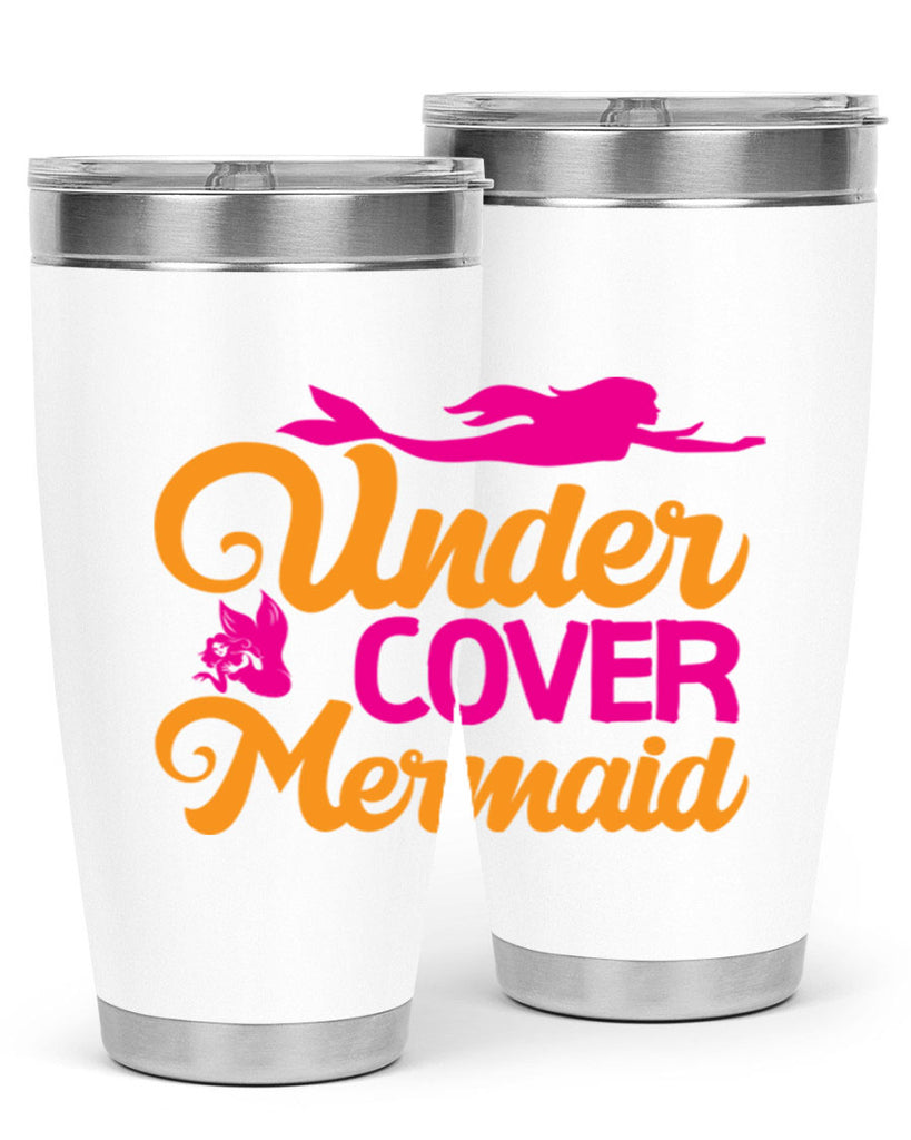 Under Cover Mermaid 638#- mermaid- Tumbler