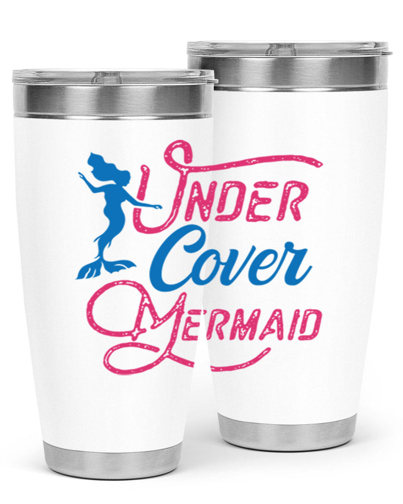 Under Cover Mermaid 640#- mermaid- Tumbler