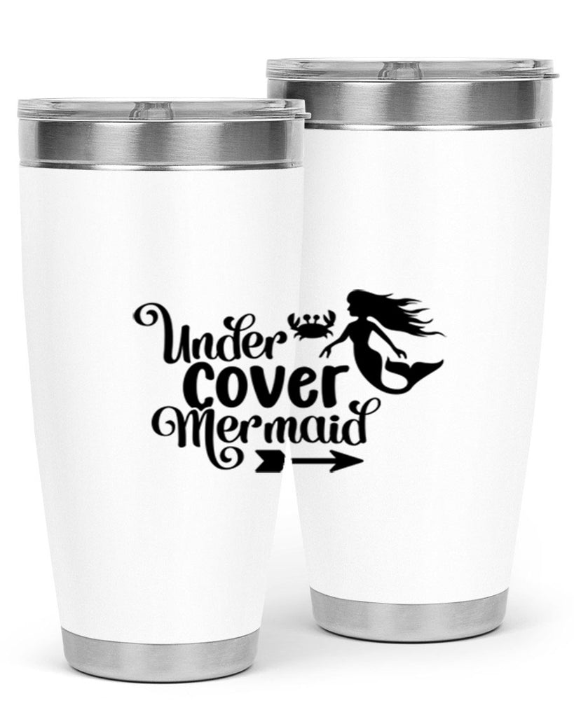 Under Cover Mermaid 641#- mermaid- Tumbler