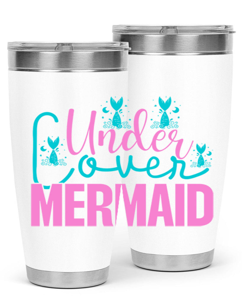 Under Cover Mermaid 643#- mermaid- Tumbler