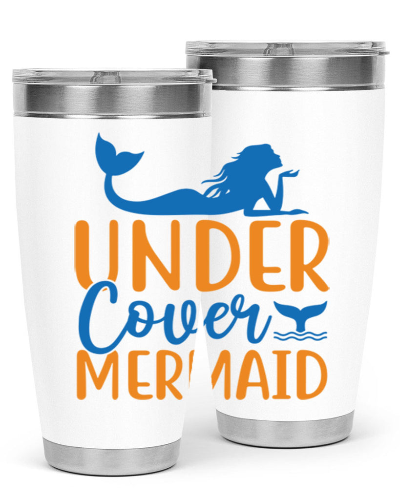 Under Cover Mermaid 644#- mermaid- Tumbler