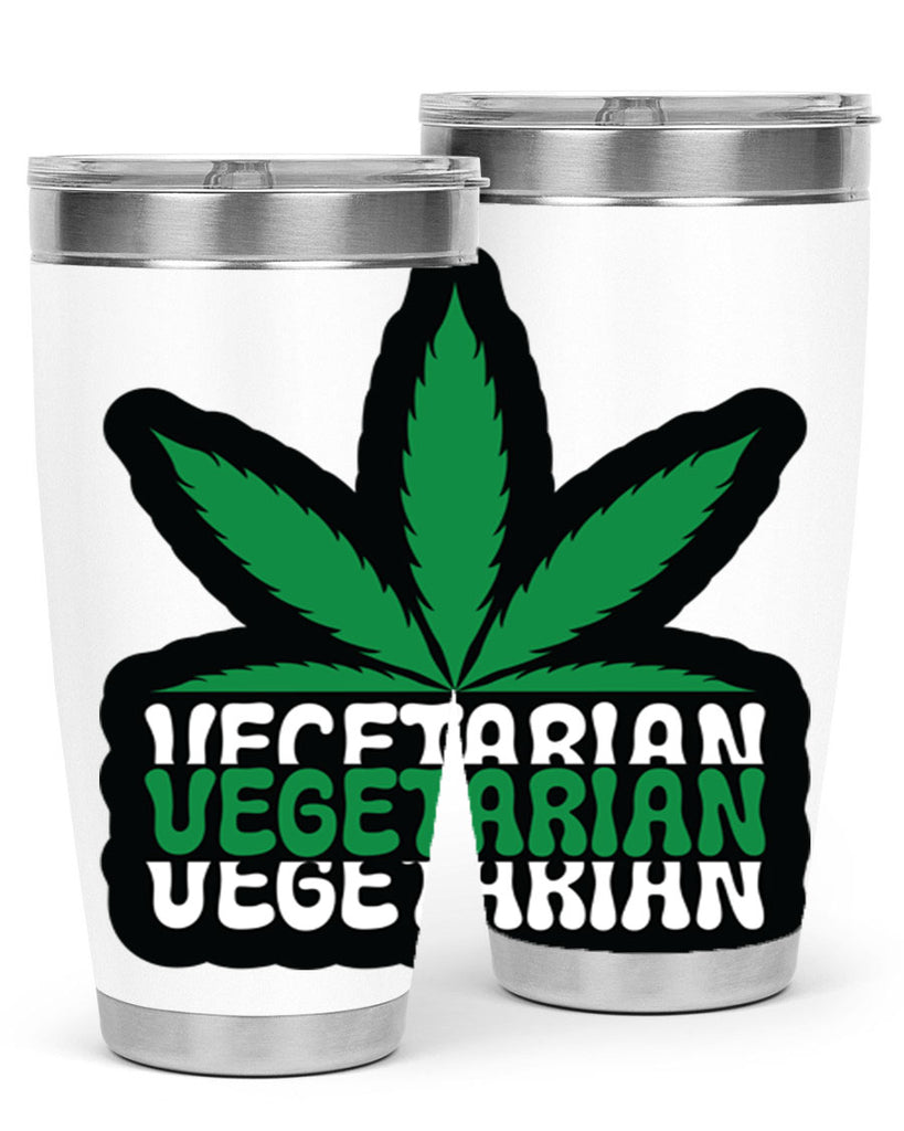 Vegetarian 271#- marijuana- Tumbler